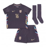 Anglicko Conor Gallagher #16 Vonkajší Detský futbalový dres ME 2024 Krátky Rukáv (+ trenírky)